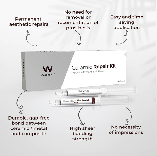 Waldent Ceramic Repair Kit - Celladent