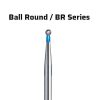 Mani Diamond Burs - Ball Round Type / Br Series