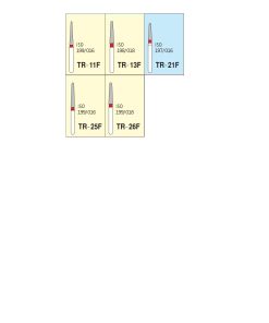 Mani Diamond Burs - Taper Round End / TR Series