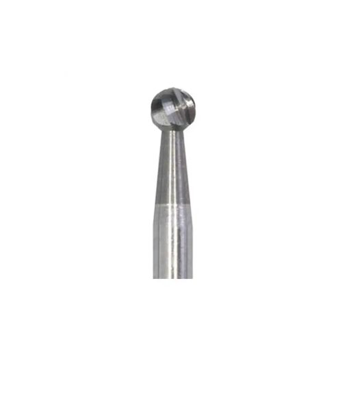 Prima Dental Classic Round RA Standard (22 mm) Tungsten Carbide Burs - 010 (RA-2) Pack of 5